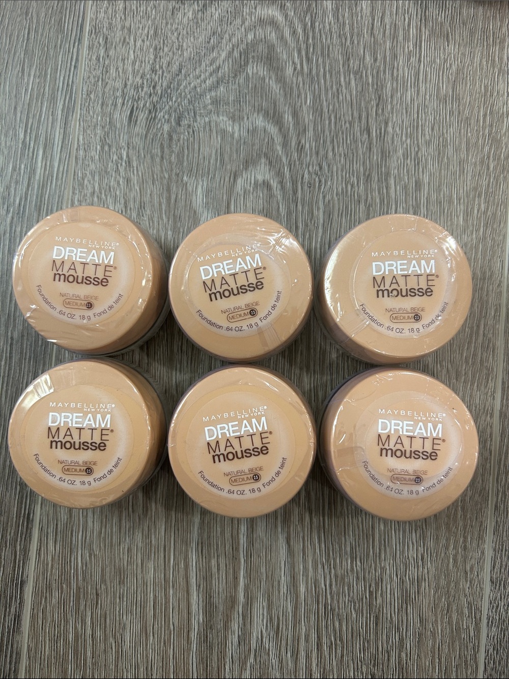 6X Maybelline Dream Matte Mousse Foundation - Natural Beige 🦋 FIRM PRICE 🦋